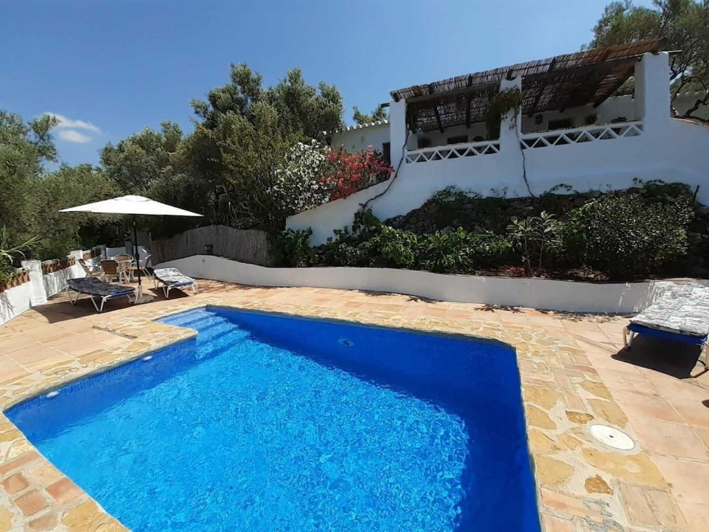 Cortijo Tipico Andaluz En La Sierra Cerca De Frigiliana De Nerja Y De Las Playas Eksteriør billede
