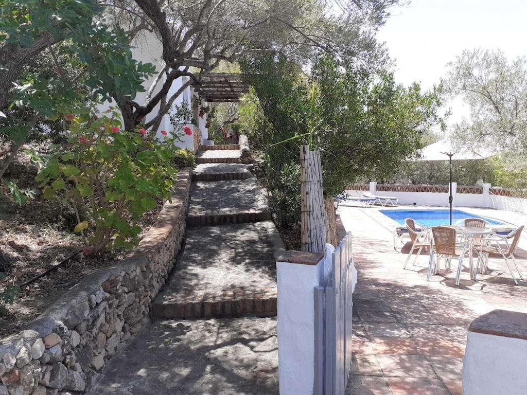 Cortijo Tipico Andaluz En La Sierra Cerca De Frigiliana De Nerja Y De Las Playas Eksteriør billede